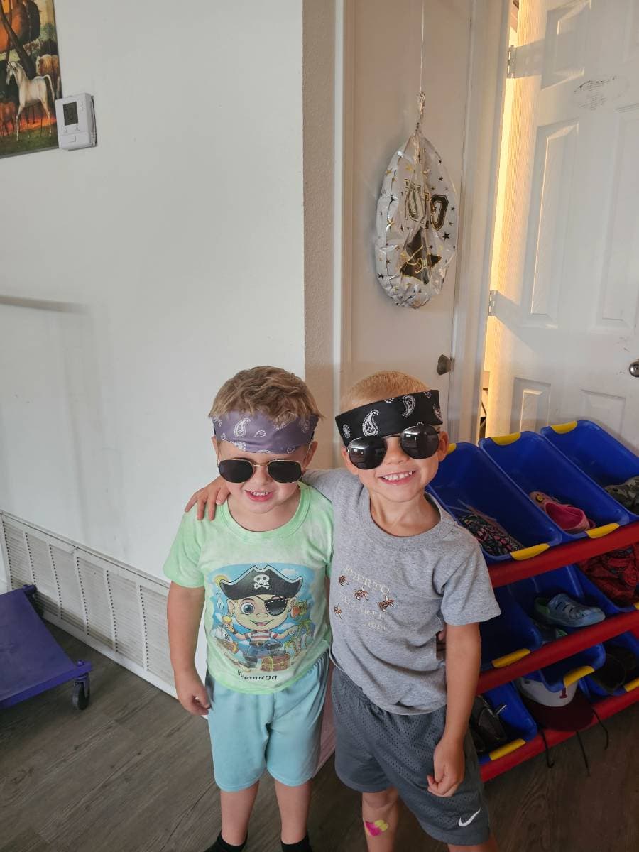 Cool kids having fun