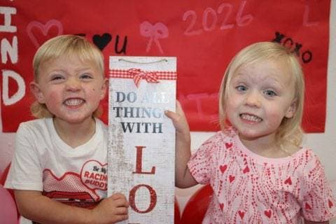 Spreading love on Valentine's Day